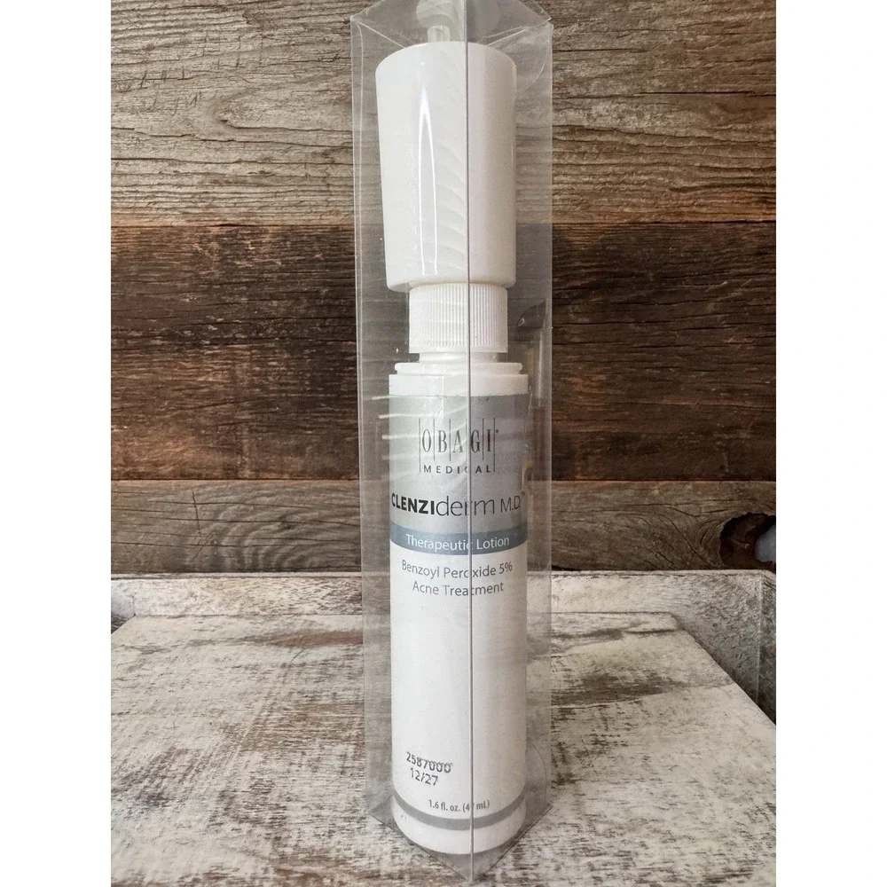 Obagi CLENZIderm MD BPO 5%‎ Therapeutic Lotion 1.6 oz – New | MSRP = $95